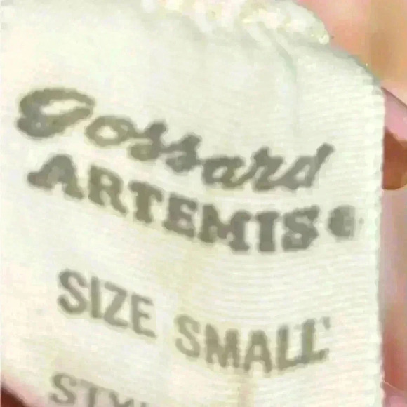 Vintage Goddard Artemis Nightgown In Rose Pink Lace/button Front Sz Small - Picture 5 of 5